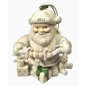 Lenox 2011 Annual Santa Ornament THE WONDER OF CHRISTMAS 819938